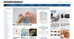 Desktop Screenshot of mdnewsdaily.com